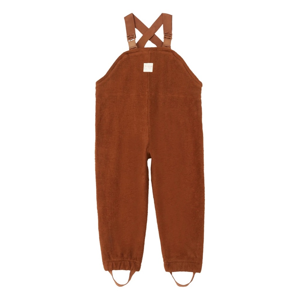 Fin & Vince Fleece Dungaree Overalls